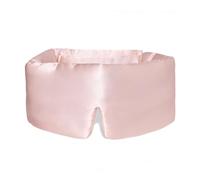 HAGJII Antifaz De Doble Cara 100% Antifaz Para Dormir De Seda Natural, Mascara De Dormir Contorneados En 3D Correa Ajustable Anti-Luz Para Viajes Y El Hogar(Pink)