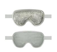 HAGJII Antifaz Gel Frio Refrescante Reutilizable Máscara De Gel Para Ojos, Mascara De Dormir De Terapia De Frío Y Calor Para Ojos Hinchados Y Tratamiento De Migrañas(Gray)
