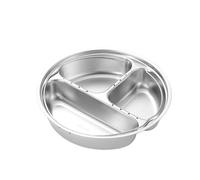 HAGJII Cesta De Vapor Acero Inoxidable, Redonda Cocinar Al Vapor Con Asa Múltiples Compartimentos Cesta Vaporera Para Ollas Y Arroceras Eléctricas(A)