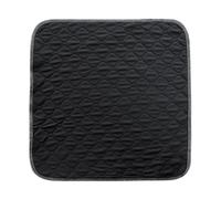 HAGJII Cojines para Sillas De Ruedas para Incontinencia Impermeables Reutilizables Cojin Antiescaras Lavables E Impermeables Cuatro Capas Protectores Suaves para Sillas(Negro)