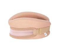 HAGJII Collarín Cervical De Doble Capa Para Aliviar El Dolor Blando Ajustable Soporte Para El Cuello Para Dormir Alivio De La Presión En La Columna Vertebral(L,Skin color)