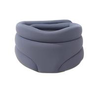 HAGJII Collarín Cervical Para Aliviar El Dolor Cervical Suave Ergonómico Ajustable Soporte Para El Cuello Para Mujeres Y Hombres, Dormir, Viajar(Gray)