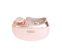 HAGJII Cortauñas Automático Con Función 2 En 1, Cortauñas Eléctrico, Para Personas Mayores Y Adultos Cortador De Uñas Con Luz Led Lima De Uñas Y 2 Velocidades(Pink)