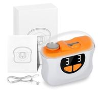 HAGJII Cortauñas Eléctrico Para Personas Mayores, Adultos Y Niños, Cortauñas Automático Con 3 Velocidades, Cortador De Uñas Para Uñas Gruesas De Pies Y Manos, Recargable(Naranja)