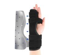HAGJII Férula De Muñeca para El Muñequera Tendinitis, Férula De Muñeca Transpirable Muñequera Tunel Carpiano con Soporte para El Pulgar, para Artritis Alivio del Dolor(M_Right)