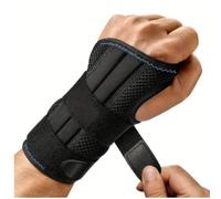HAGJII Férula De Muñeca para El Muñequera Tendinitis Soporte Nocturno con Correas Ajustables, Muñequera Tunel Carpiano para Artritis Y Tendinitis, Férula De Mano para Aliviar El Dolor(S_Left)