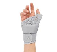 HAGJII Férula De Muñeca para El Síndrome del Muñequera Tendinitis, Soporte Nocturno con Estabilizador De Pulgar, Muñequera Tunel Carpiano Alivia El Dolor De La Artritis(Gray)