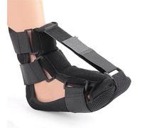 HAGJII Férula Nocturna Para Fascitis Plantar Con 3 Correas Ajustables Para Tendinitis Aquilea Soporte Para Pie Caído Para Hombres Y Mujeres Férula Para Pie Caído(L)