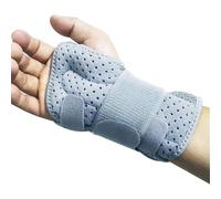 HAGJII Férula para El Muñequera Tendinitis con Férula Extraíble, Muñequera Tunel Carpiano Transpirable Soporte Nocturno, para El Dolor De La Artritis, Ferula De Mano Ajustable(L_Right)