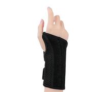 HAGJII Muñequera Tendinitis Férula De Muñeca Soporte Nocturno, Muñequera Tunel Carpiano Extraíble para Tendinitis, Se Adapta A La Mano Izquierda O Derecha, Férula De Mano(Black,L_Right)
