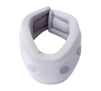 HAGJII Soporte Para El Cuello Para Dormir, Alivio Del Dolor Espuma Viscoelástica Collarín Cervical Con Diseño Transpirable, Estabiliza Las Vértebras Soporte Cervical(L,Gray)