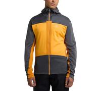 Haglöfs 606047_5M4 ROC FLASH MID Jacket Hombre MAGNETITE/SUNNY YELLOW Tamaño L