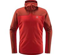 Haglöfs 606047_5M6 ROC FLASH MID Jacket Hombre CORROSION/ZENITH RED Tamaño S