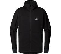 Haglöfs Betula Hood - Forro polar para hombre, Negro, M