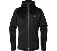 Haglöfs - Forros polares - Vassi Mid Hood M True Black - Talla L - Negro