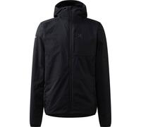 Haglöfs - Ropa de senderismo - L.I.M Mimic Barrier Hood M True Black de Softshell - Talla S - Negro Negro S