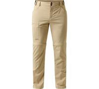Haglöfs - Ropa de senderismo - Lite Standard Zip-Off II Pant M Chalk Beige - Talla 46 FR Beige 46 FR