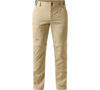 Haglöfs - Ropa de senderismo - Lite Standard Zip-Off II Pant M Chalk Beige - Talla 52 FR Beige 52 FR
