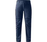 Haglöfs - Ropa de senderismo mujer - Lite Standard Zip-Off II Pant W Tarn Blue - Talla 38 FR - Azul marino Azul marino 38 FR