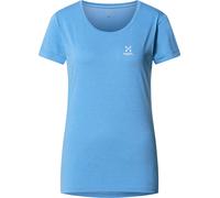 Haglöfs - Ropa de senderismo mujer - Ridge Hike Tee Women Sky Blue para Mujer - Talla S - Azul Azul S