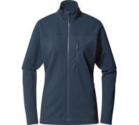Haglöfs - Ropa de senderismo mujer - Rosson Mid Jacket W Tarn Blue - Talla S - Azul marino Azul marino S