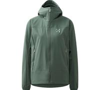 Haglöfs Rosson Softshell Chlorophyll Green Chaqueta de mujer M