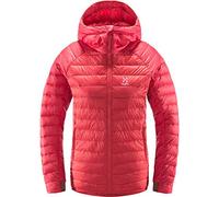Haglöfs Spire Mimic Chaquetas, Mujer, Hibiscus Red, XS