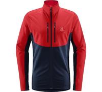 HAGLOFS 604819_4XD ROC SHEER MID JACKET MEN Jacket Hombre ZENITH RED/TARN BLUE Tamaño S