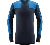 HAGLOFS 605089_4QU Natural Blend Tech Crew Neck Men Sweatshirt Hombre Nordic Blue/Tarn Blue Tamaño L