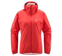 HAGLOFS 605235_5LI L.I.M PROOF JACKET Jacket Mujer POPPY RED Tamaño L