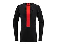 HAGLOFS 605262_4UF L.I.M ZT Base Thermal Shirt Hombre True Black/Zenith Red Tamaño L