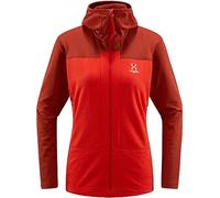 HAGLOFS 606211_5M3 ROC FLASH MID Jacket Mujer CORROSION/POPPY RED Tamaño XS