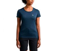 HAGLOFS 606595_45W Ridge Hike T-Shirt Mujer Tarn Blue Solid Tamaño M