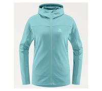 Haglôfs Frost Mid Hood (frost Blue) Forro polar con capucha para mujer