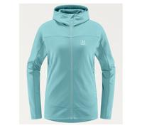 Haglôfs Frost Mid Hood (frost Blue) Forro polar con capucha para mujer