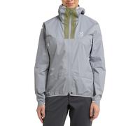 Haglofs Haglöfs L.I.M GORE-TEX para Mujer chaqueta | EU M in Concrete/Thyme Green
