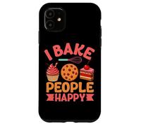 Hago a la Gente Happy Cupcake Cookie Joy Carcasa para iPhone 11
