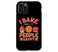 Hago a la Gente Happy Cupcake Cookie Joy Carcasa para iPhone 11 Pro