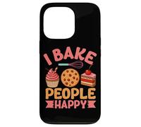 Hago a la Gente Happy Cupcake Cookie Joy Carcasa para iPhone 13 Pro