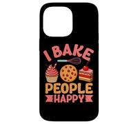 Hago a la Gente Happy Cupcake Cookie Joy Carcasa para iPhone 14 Pro MAX