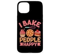 Hago a la Gente Happy Cupcake Cookie Joy Carcasa para iPhone 15 Plus
