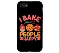 Hago a la Gente Happy Cupcake Cookie Joy Carcasa para iPhone SE (2020) / 7/8