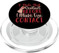 Hago contacto con las uñas antes de hacer contacto con los ojos | Nail Tech PopSockets PopGrip para MagSafe