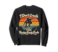 Hago Controles de Gravedad aleatorios, Divertido Dicho Patinador Patinador Sudadera