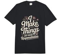 Hago Cosas e ignoro responsabilidades Crafting Comfort Colors Adult Heavyweight T-Shirt