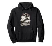 Hago Cosas e ignoro responsabilidades Crafting Sudadera con Capucha