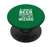 Hago Desaparecer la Cerveza Llámame un Mago PopSockets PopGrip Adhesivo