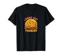 Hago Ejercicio para Poder Comer Galletas Divertido Camiseta