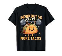Hago Ejercicio para Poder Comer más Tacos - Taco Lover Cinco de Mayo Camiseta