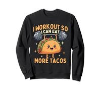 Hago Ejercicio para Poder Comer más Tacos - Taco Lover Cinco de Mayo Sudadera